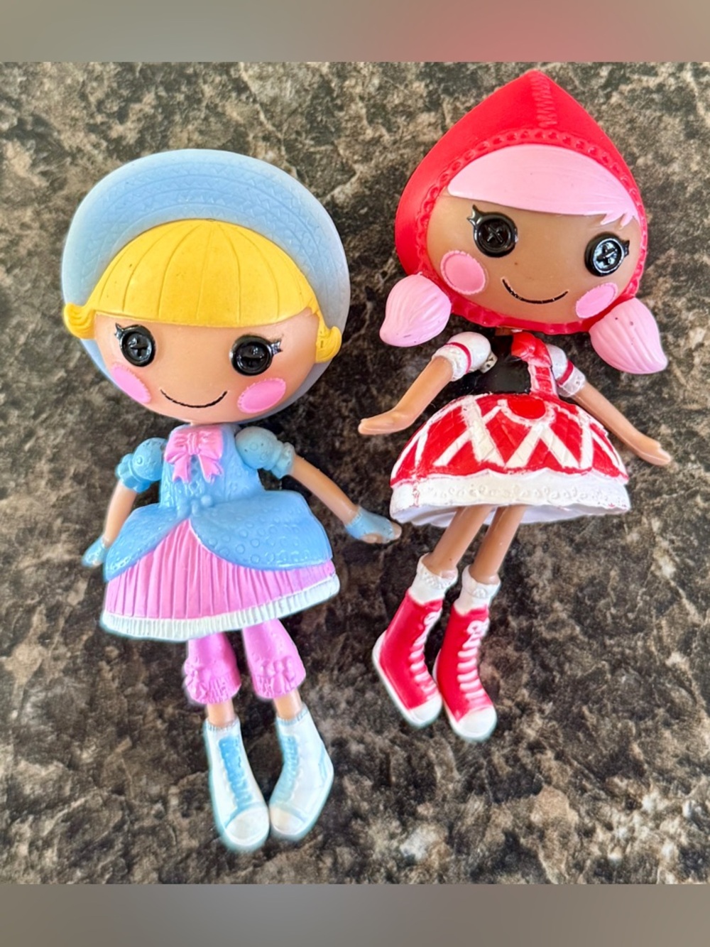 Lalaloopsy Minis Little Bah Peep & Red Riding Hood Plastic Figures Set of 2